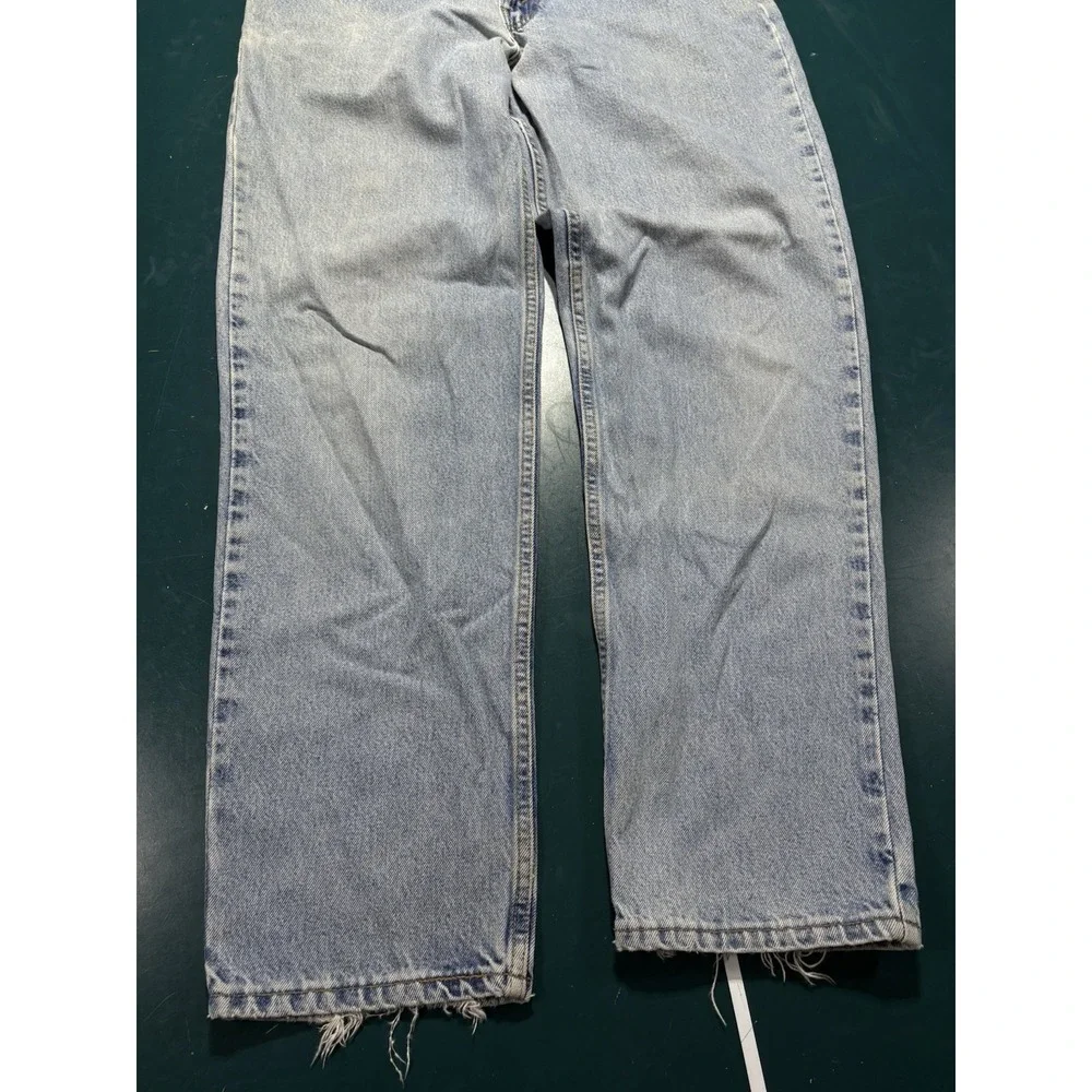Vintage Levis 550 Relaxed Fit Jeans Men's 34x32 Denim Light Wash Faded USA‎ 90s